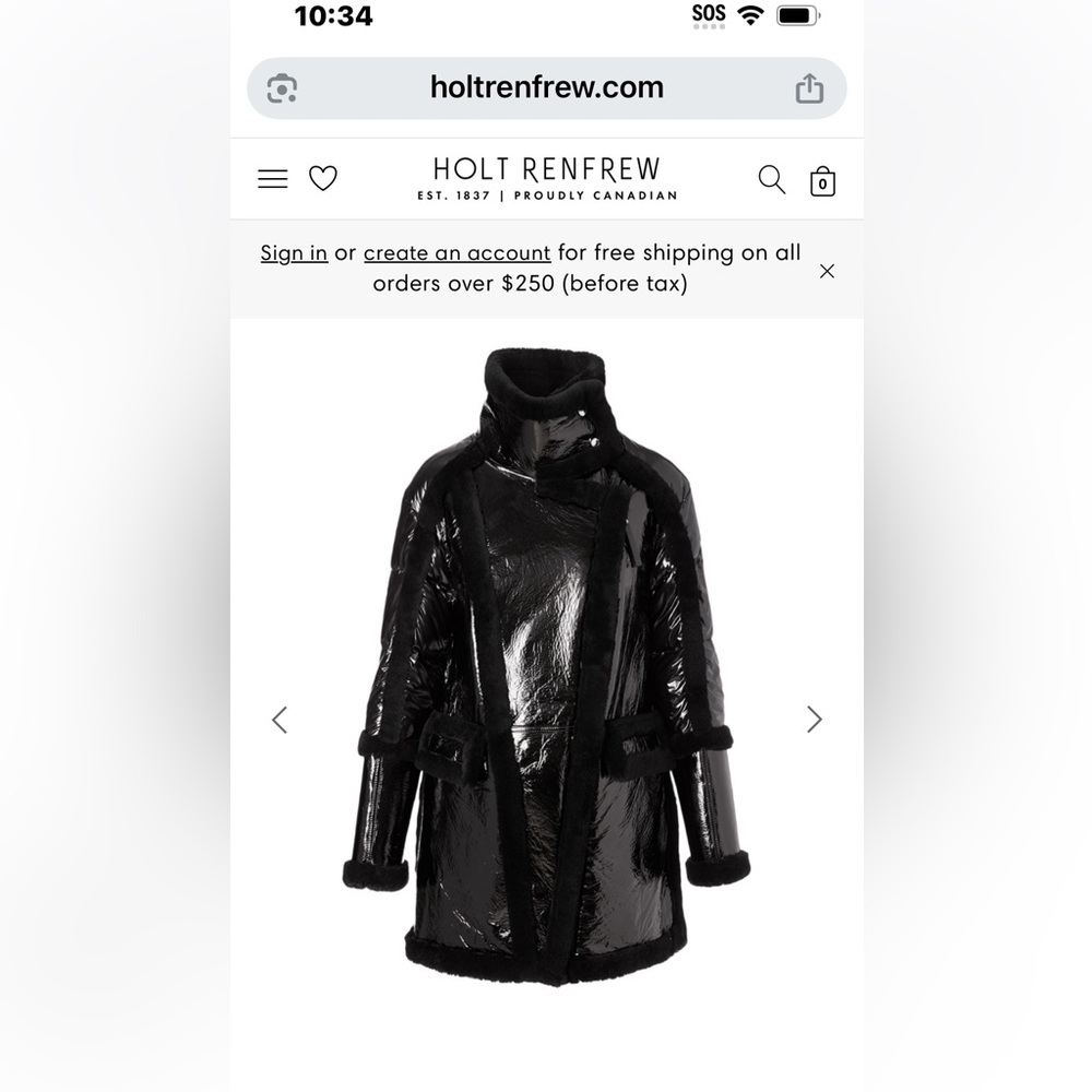 MOOSE KNUCKLES
Moosomin Patent Down Jacket